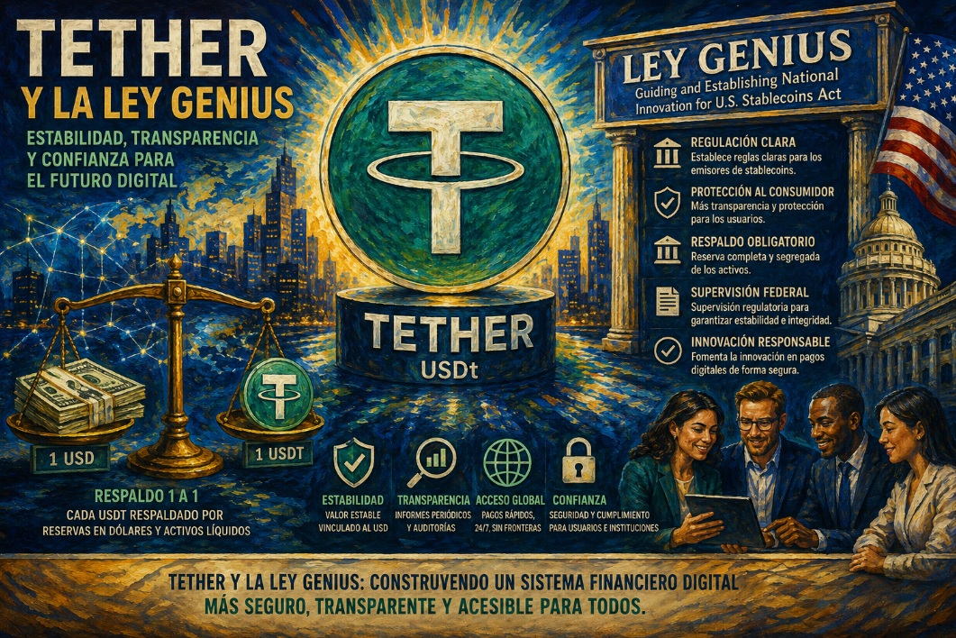Tether et la loi GENIUS : comment la nouvelle loi américaine va transformer l’avenir de l’USDT et de l’ensemble du marché des stablecoins