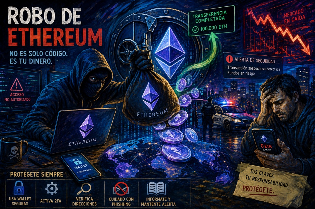 Vol d'Ethereum : une signature numérique qui a coûté près d'un million de dollars
